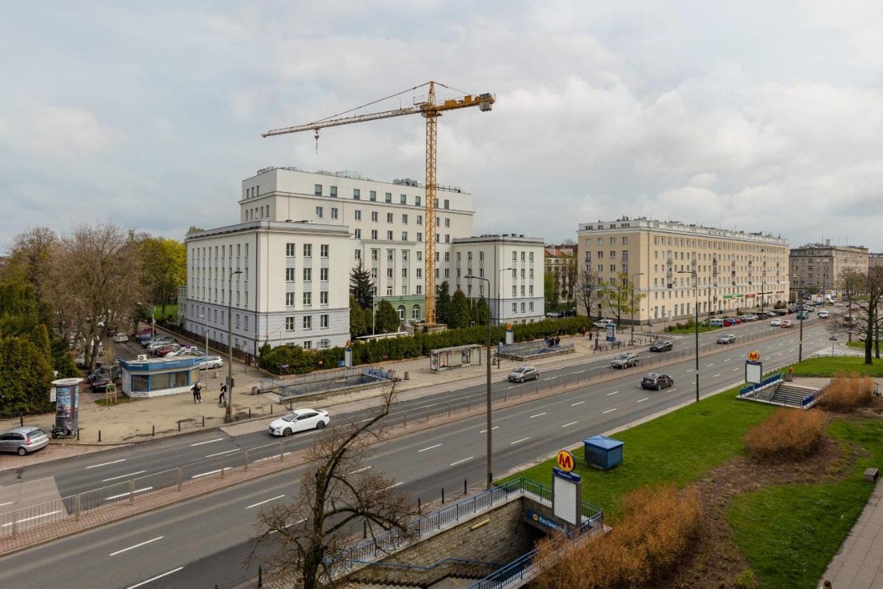 Metro Raclawicka Cozy Studio Apartment By Noclegi Renters Varşovia Exterior foto