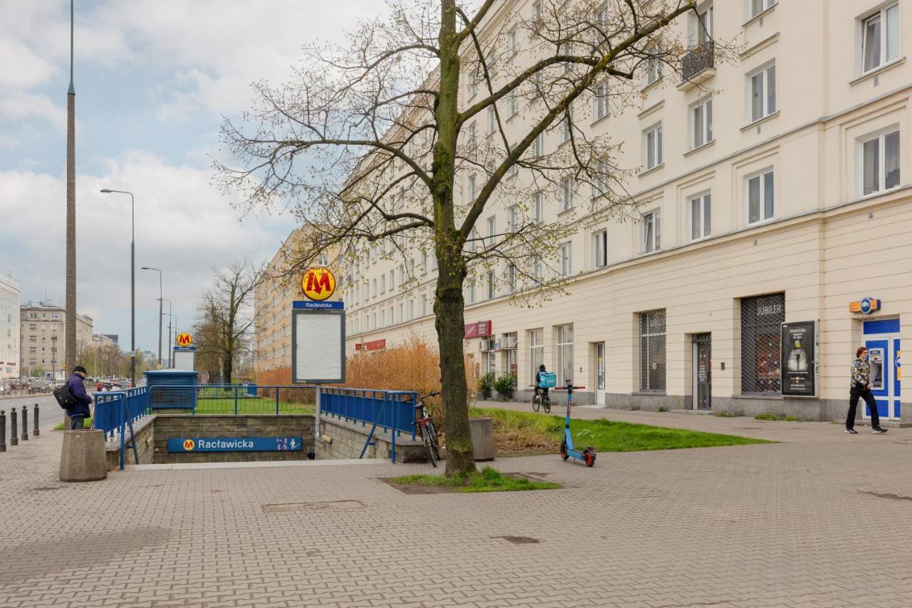 Metro Raclawicka Cozy Studio Apartment By Noclegi Renters Varşovia Exterior foto